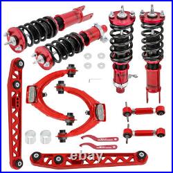 Adjustable Control Camber Arm Kit & Coilover Shocks For Honda Civic 1996-2000