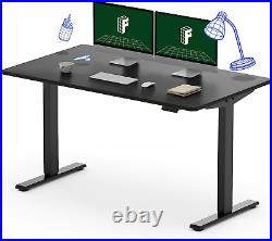 FLEXISPOT EN1 Electric Height Adjustable Standing Desk 55 X 28 Inches Whole-Piec
