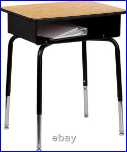 Flash Furniture Billie Open Front Student Desk for Classrooms or Remote Learning