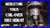 How To Adjust Coil Over Ride Height
