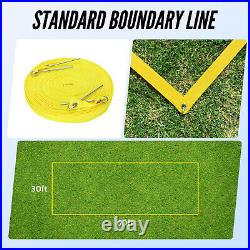 Portable Professional Volleyball Net Set Adjustable Height for Backyard Beach