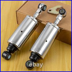 Rear Shocks Set Adjustable Height For Harley Heritage Softail Bad Boy FatBoy FLS