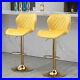 Set of 1/2 Swivel Bar Stools Adjustable Height Pub Chair Kitchen Dining Chair