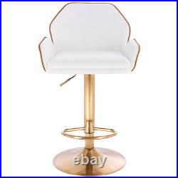 Set of 2 Modern Home Tesla Adjustable Height Bar Chair/Barstool withHydraulic Lift