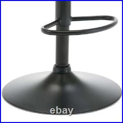 Set of 2 Swivel Bar Stool Adjustable Height Barstools Modern Bar Chair Ergonomic
