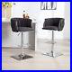 Set of 2 Swivel Bar Stools Bar Chair Adjustable Height Kitchen Dining Chair